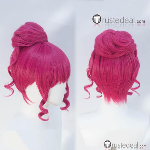 Fate Grand Order FGO Elizabeth Bathory Cinderella Pink Cosplay Wig