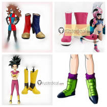 Dragon Ball Videl Chi Chi Kefla Android 21 Cosplay Boots Shoes