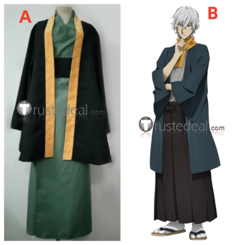 Bungou Stray Dogs Yukichi Fukuzawa Younger Fukuzawa Kimono Cosplay Costume