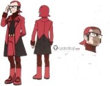 Pokemon Team Magma Maxie Red Black Cosplay Costumes