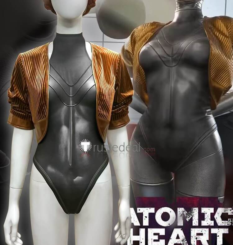 Atomic Heart Female Robot Ballerina Twins Costume Cosplay Suit