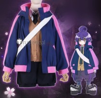 Dark Gathering Yayoi Houzuki Purple Cosplay Costume