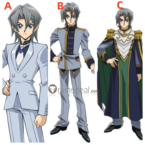 Yugioh ARC-V Aster Edo Phoenix Cosplay Costume