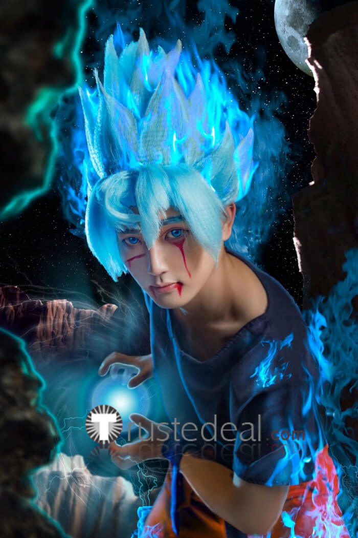 Cosplayers Wearing the Wig of Son Goku from the Manga Dragon Ball.  Editorial Image - Image of anime, handmade: 208844865