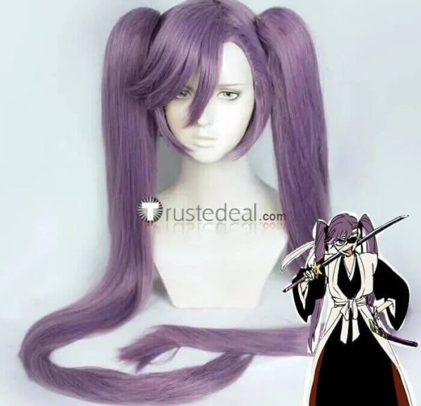 Bleach Thousand-Year Blood War First Generation Gotei 13 6th Division Captain Saito Furofushi Cosplay Wig