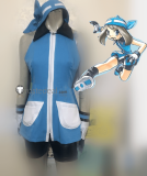 Pokemon Omega Ruby and Alpha Sapphire May Haruka Red Blue Cosplay Costume