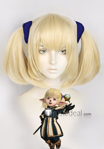 Dissidia Final Fantasy NT FF11 Shantotto Final Fantasy 7 Remake Yuffie Kisaragi Cosplay Wig