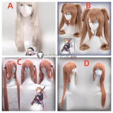 Girls Frontline AA12 Springfield M1903 Light Brown Orange Blonde Styled Cosplay Wigs