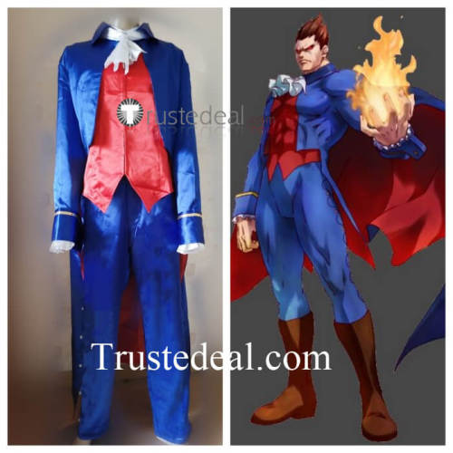 Darkstalkers Demitri Maximoff and Jedah Dohma Cosplay Costumes