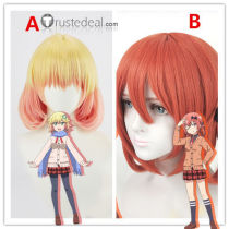 Gabriel DropOut Satanichia Kurumizawa McDowell Satania Tapris Sugarbell Chisaki Red Blonde Cosplay Wigs