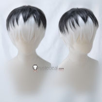 Tokyo Ghoul Season 3 Re Sasaki Haise Ken Kaneki White Black Cosplay Wig