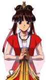 Fushigi Yuugi Miaka Yuuki Miko Red Cosplay Costume