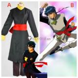 Fushigi Yuugi Tamahome Kishuku Sou Black Cosplay Costumes