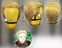 Axis Powers Hetalia Germany Ludwig Blonde Cosplay Wig