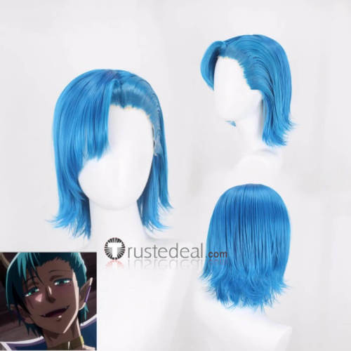 Mairimashita Iruma kun Amy Ami Kirio Naberius Kalego Purple Blue Styled Cosplay Wigs