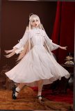 1/3 Delusion Yosuga no Sora Sora Kasugano White Daily Dress Cosplay Costume