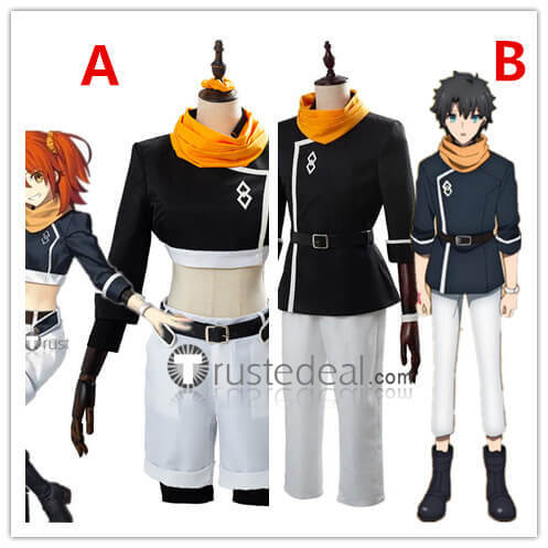 Fate Grand Order FGO Absolute Demonic Front Babylonia Master Protagonist Ritsuka Fujimaru Cosplay Costumes