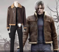 Resident Evil 4 Remake Leon Scott Kennedy Cosplay Costume