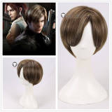 Resident Evil Leon Scott Kennedy Jill Valentine Piers Nivans Cosplay Wig