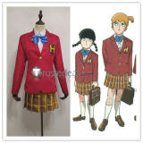 Mob Psycho 100 Arataka Reigen Mob Female Red Girl Uniform Cosplay Costume