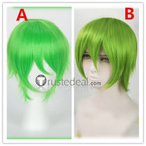 BLAZBLUE Hazama Green Cosplay Wig