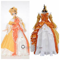 Vocaloid Kagamine Rin Daughter of Evil Yellow Cosplay Costume 2