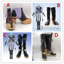 Genshin Impact Il Dottore Zandik The Doctor Raiden Shogun Boss Cosplay Shoes Boots