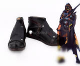 Overwatch Ana Captain Amari Young Ghoul Cosplay Boots Shoes