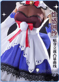 Genshin Impact Ganyu Maid Doujin Fanart Cosplay Costume