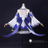 Genshin Impact Ganyu Maid Doujin Fanart Cosplay Costume