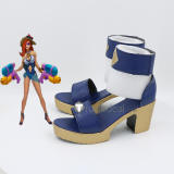 League of Legends Arcade Miss Fortune Pool Party Cosplay Boots Shoes