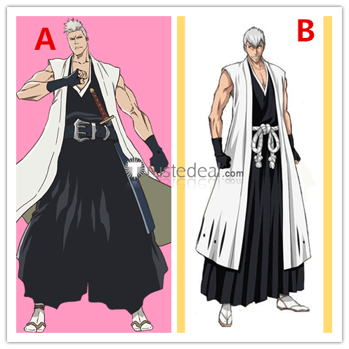 Bleach Captain of Squad Nine Kensei Muguruma Shinigami Uniform Cosplay Costume