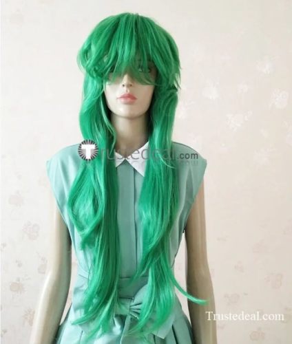 Panty Stocking with Garterbelt Scanty Green Cosplay Wig
