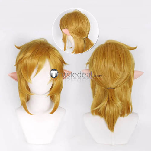 The Legend of Zelda Link Princess Zelda Blonde Cosplay Wigs