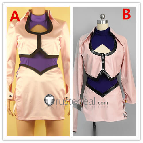 The King of Fighters KOF Orochi Shermie Pink Cosplay Costume