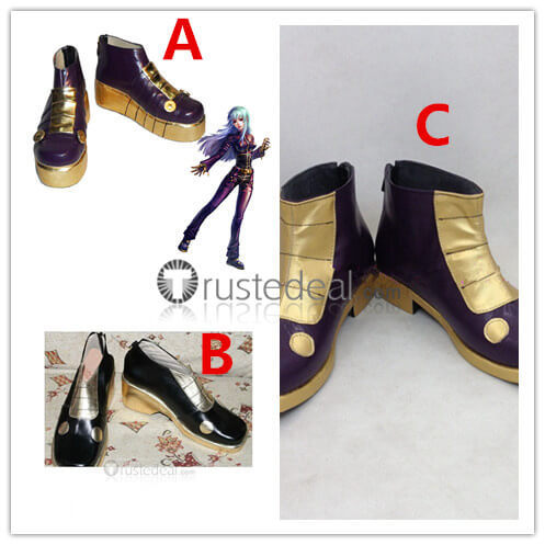 The King of Fighters Kula Diamond Cosplay Shoes Boots