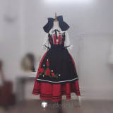 Spice and Wolf Holo Horo Alsace Costume Cosplay Lolita Embroidery Flowers Dress