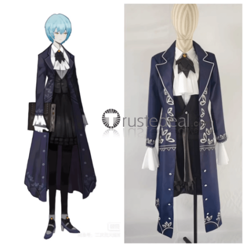 Library Of Ruina Angela Blue Cosplay Costume