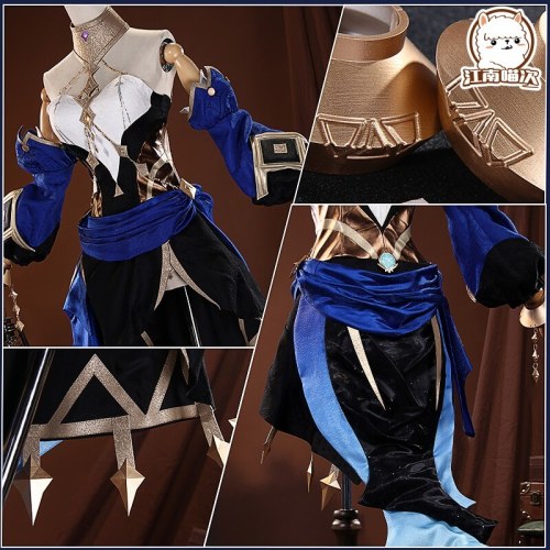 Jiangnan Genshin Impact Layla Cosplay Costume