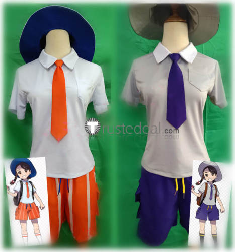 Pokemon Scarlet and Violet Protagonists Female Male Cosplay Uniform