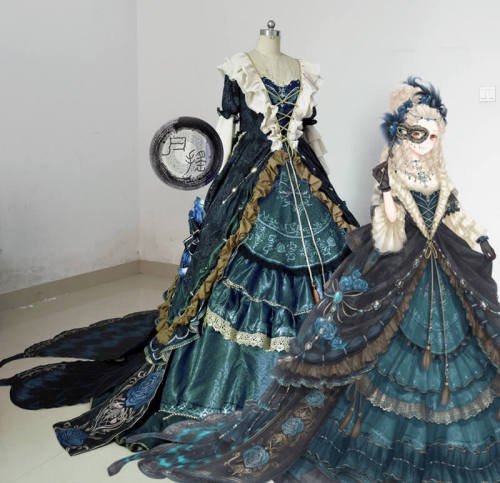 Love Nikki Dress Up Queen Butterfly Shade Luxury Lolita Dress Cosplay Costume
