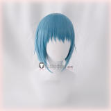 Puella Magi Madoka Magica Miki Sayaka Blue Styled Cosplay Wig