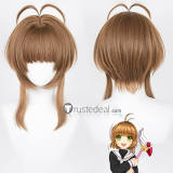 Cardcaptor Sakura Clear Card Sakura Kinomoto Light Blonde Cosplay Wig