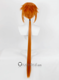 Rurouni Kenshin Himura Kenshin Brown Orange Styled Cosplay Wig