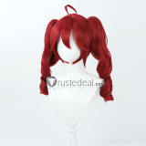 VOCALOID Kasane Teto Red Ponytails Cosplay Wig