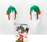 YuGiOh Yuya Sakaki Green Red Cosplay Wig