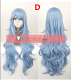 Neon Genesis Evangelion Rei Ayanami Long Short Blue Cosplay Wigs