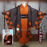 Vtuber Virtual YouTuber Luxiem Vox Akuma Mysta Rias Luca Kaneshiro New Year Kimono Cosplay Costume
