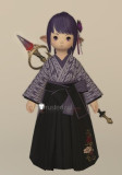 Final Fantasy XIV FF14 FFXIV Far Eastern Schoolgirl Uniform Taisho Roman Kimono Cosplay Costumes