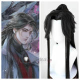 The Scum Villain's Self-Saving System Thai Version Luo Binghe Black Styled Cosplay Wigs